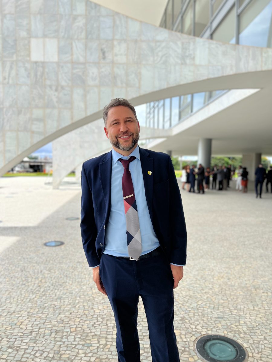 Daniel Neves em Brasília
